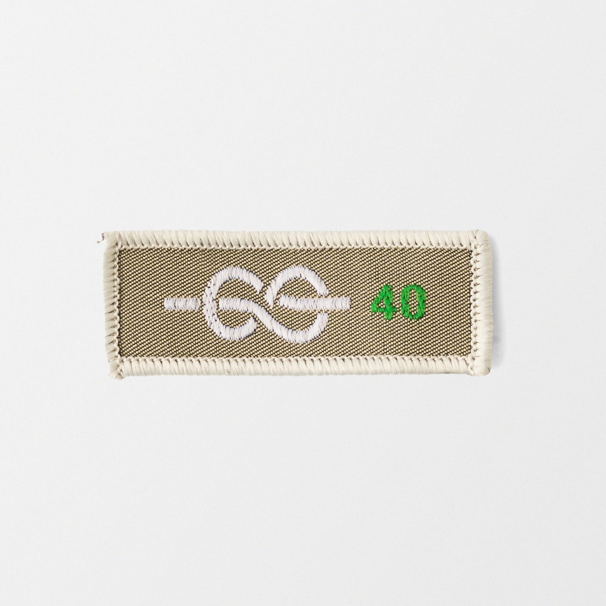 40 Yrs Chief Scout's Service Award Cloth Badge -
