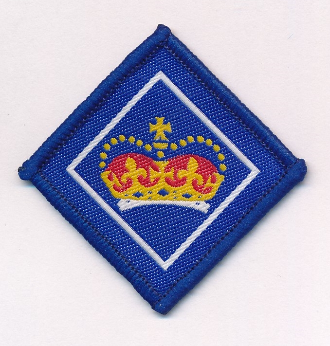 Queens Scout Award Badge Volunteer Leaders