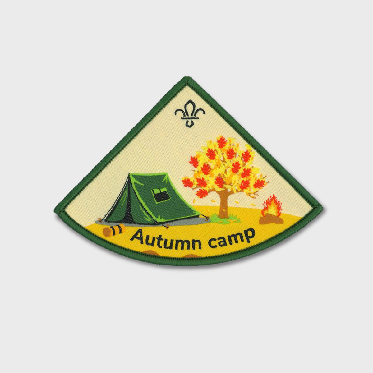 Autumn Camp Blanket Badge New in