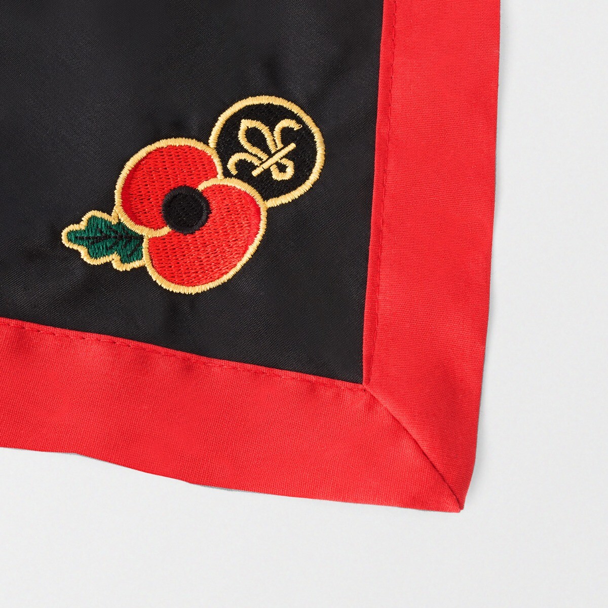 Neckler Poppy & Scouts Gold Scarf / Necker | RBL & Scouts
