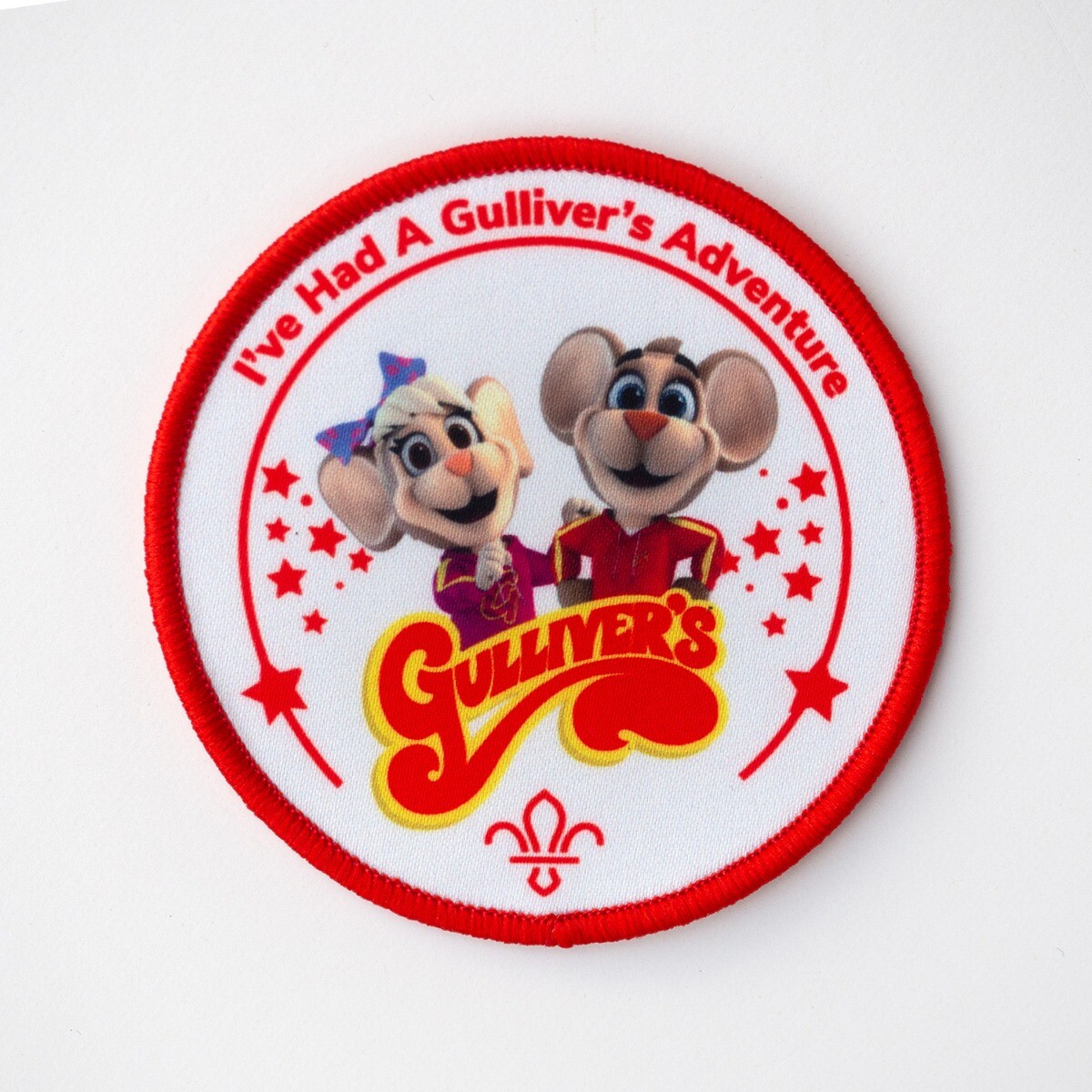 Gulliver's Adventure Blanket Badge - Gully &amp; Gilly