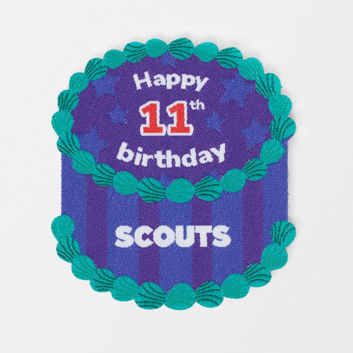 Happy 11th Birthday Blanket Badge