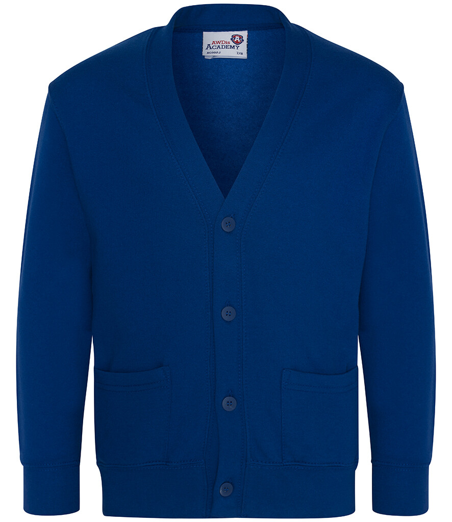 Royal Blue School Cardigan School Uniform Outlet