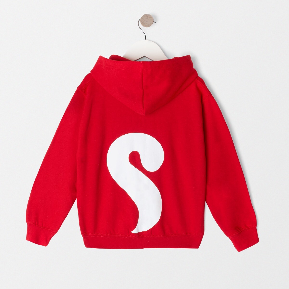 Squirrel Scouts Kids Zip-Up Hoodie - Tail Print 