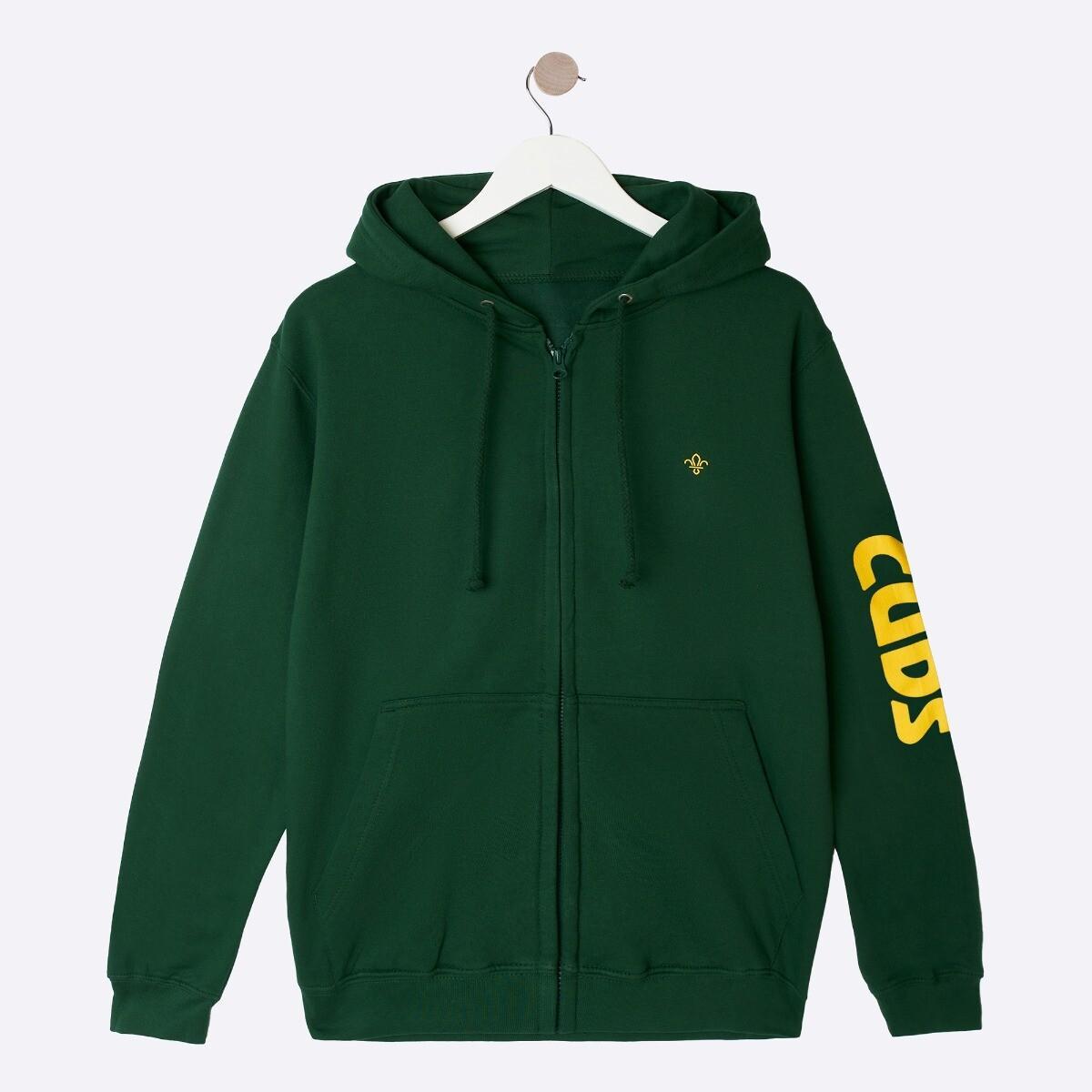 Cub Scouts Unisex Zipped Hoodie for Adults Cubs Casual Clothing