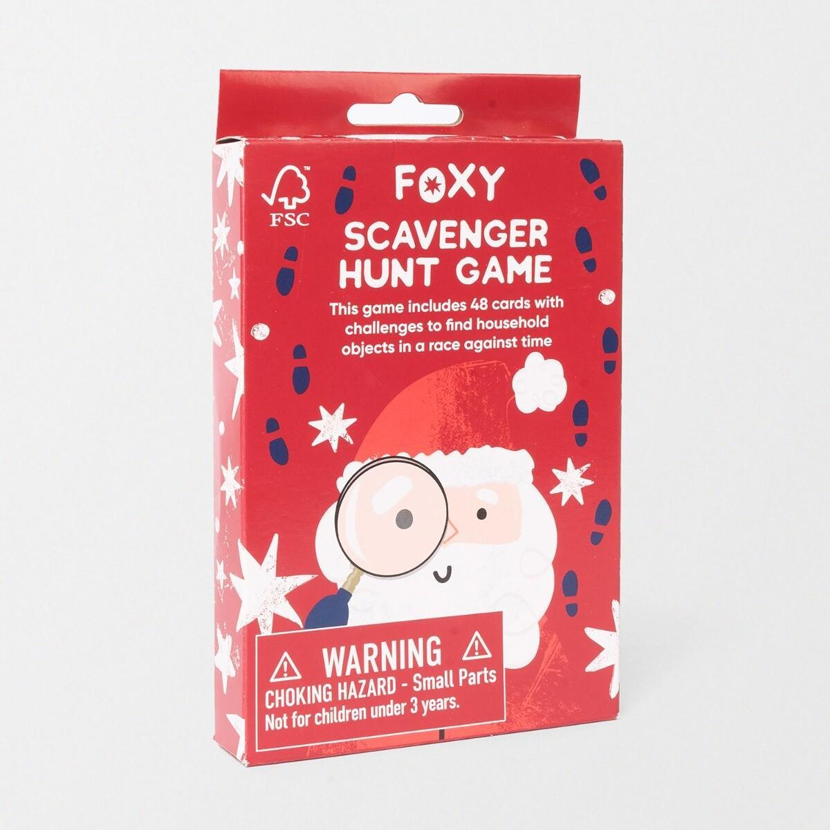 Foxy Scavenger Hunt Game Home Scavenger Hunt Christmas Gift Ideas