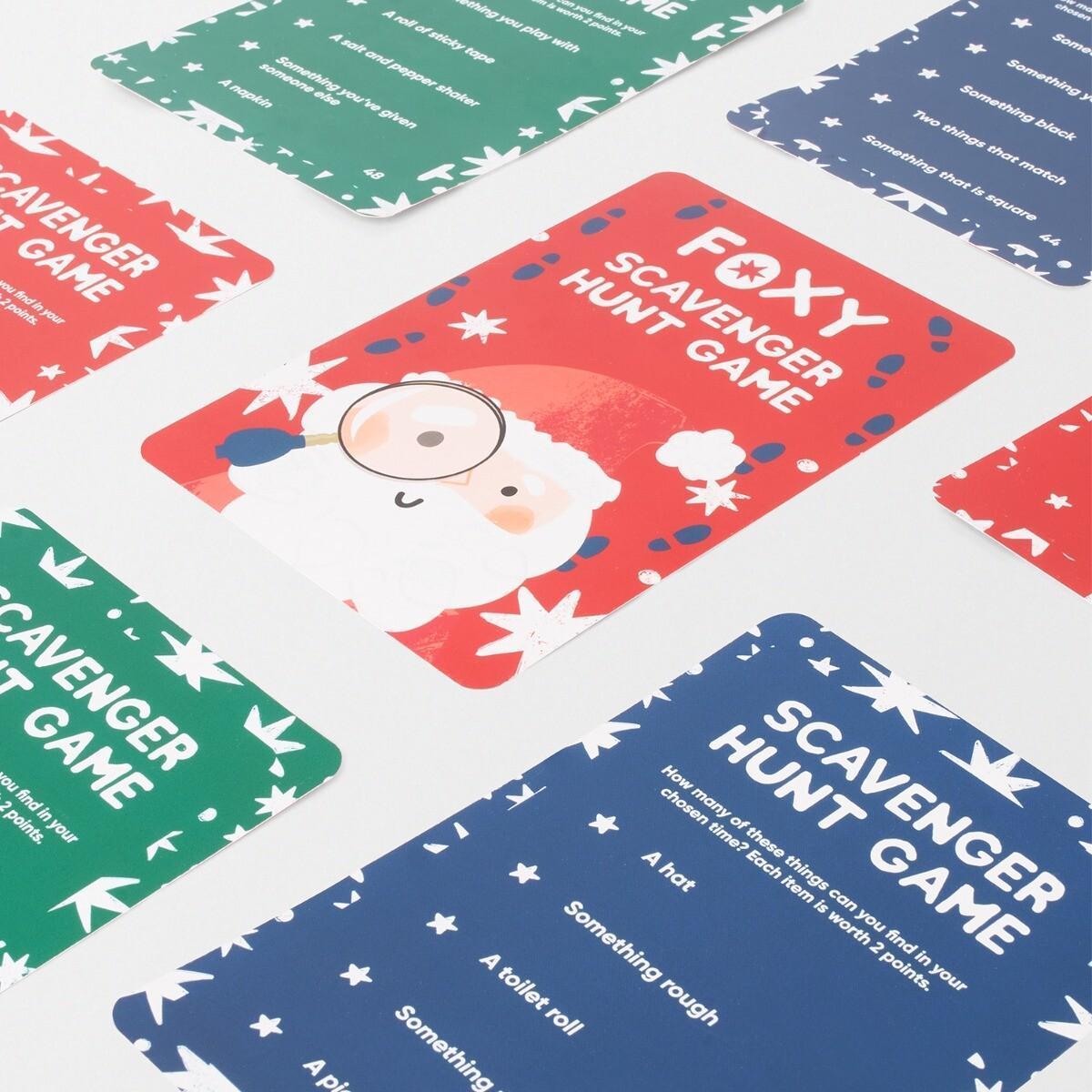 Foxy Scavenger Hunt Game Home Scavenger Hunt Christmas Gift Ideas