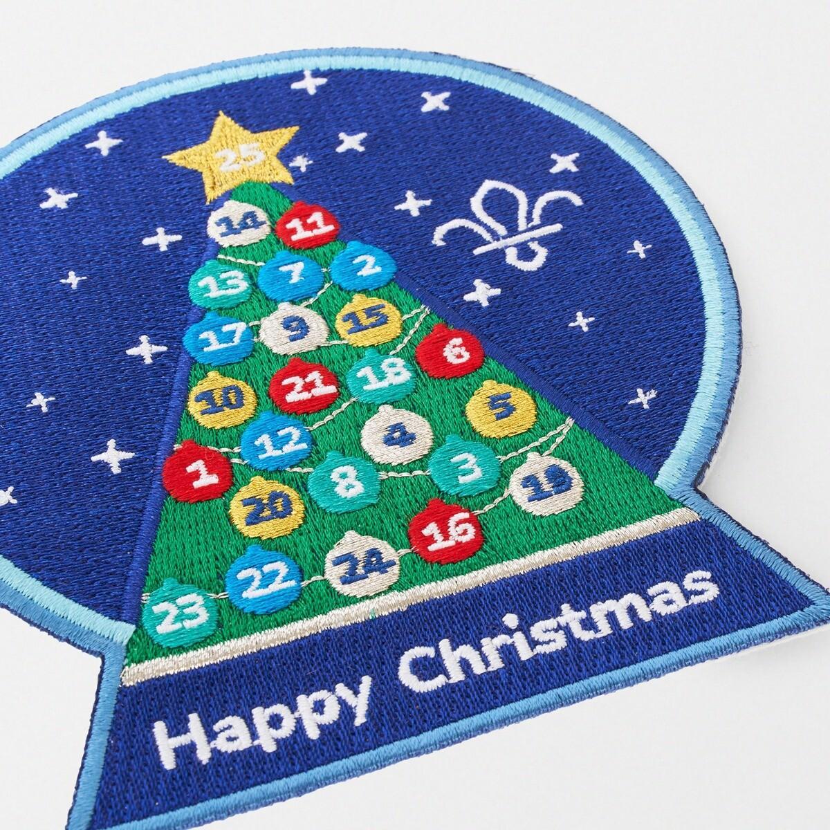 Scouts Advent Blanket Badge Christmas Tree Badge Christmas Gift Ideas
