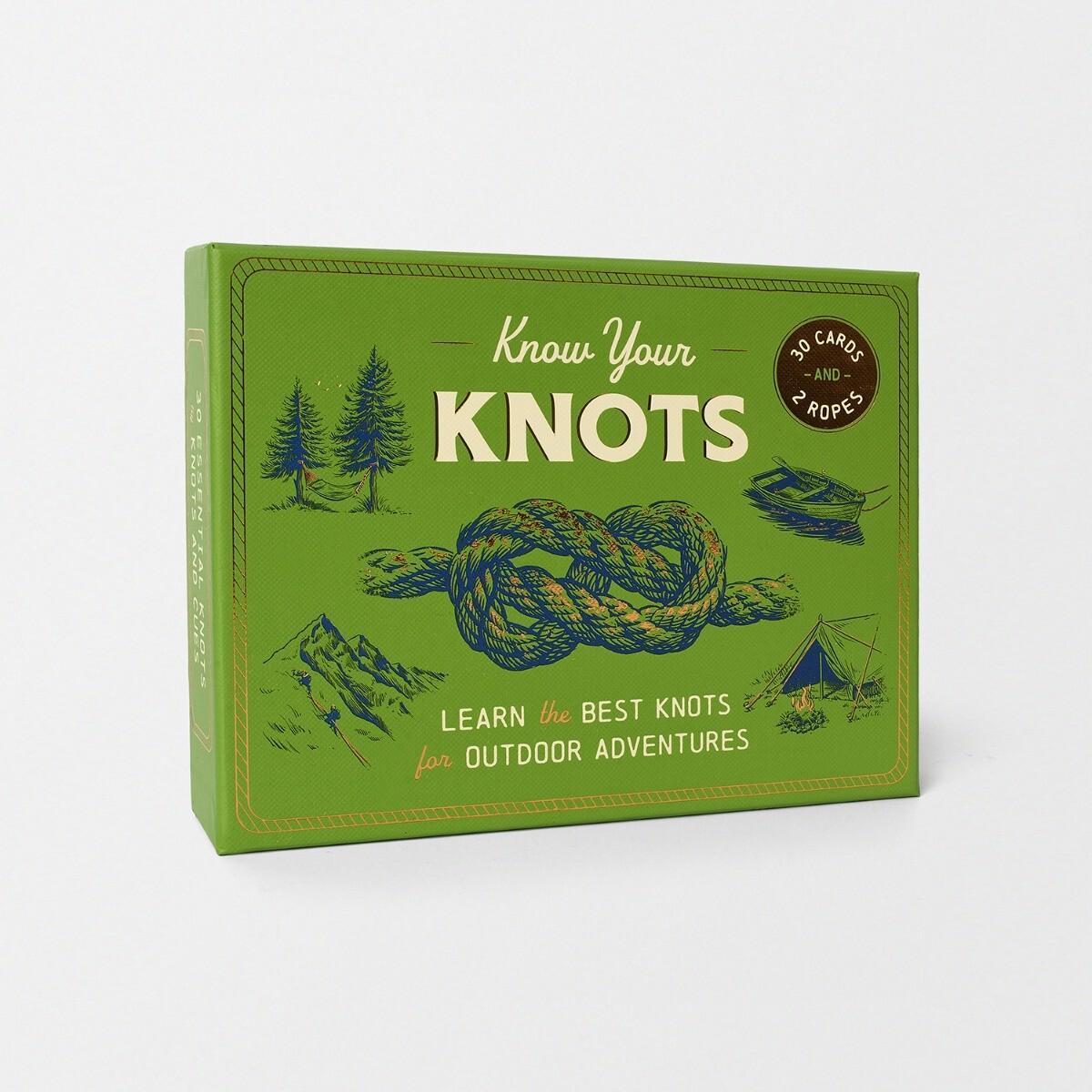 Know Your Knots KnotTying Kit Includes Rope Christmas Gift Ideas