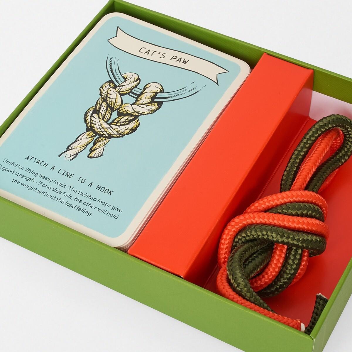 Know Your Knots KnotTying Kit Includes Rope Christmas Gift Ideas
