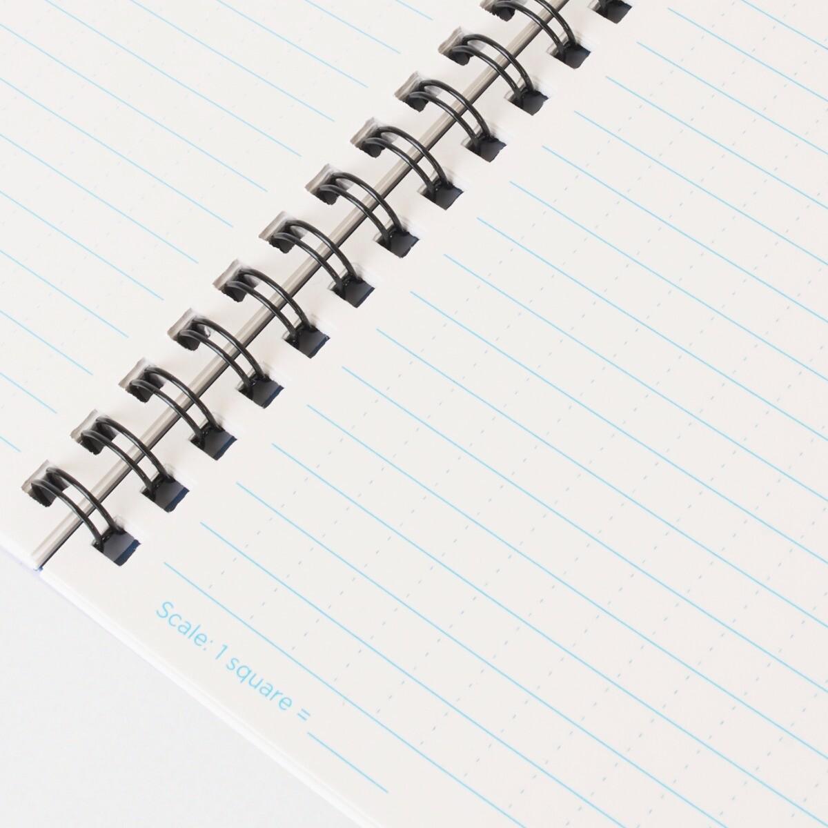Rite In The Rain Weatherproof Top Spiral Notebook, 4x6 Inch, Blue Cover - 6 Pack Of All-Weather Pocket Notepads - View #8