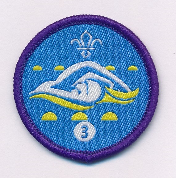 Swimmer Stage 3 Activity Badge (STA)