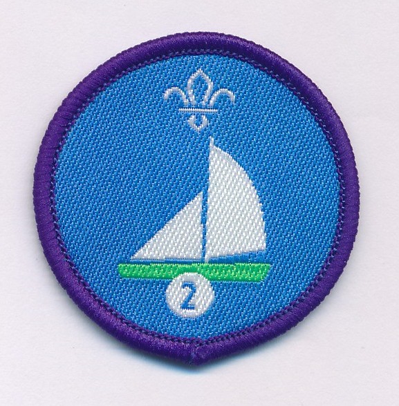 Sailing Stage 2 Activity Badge -