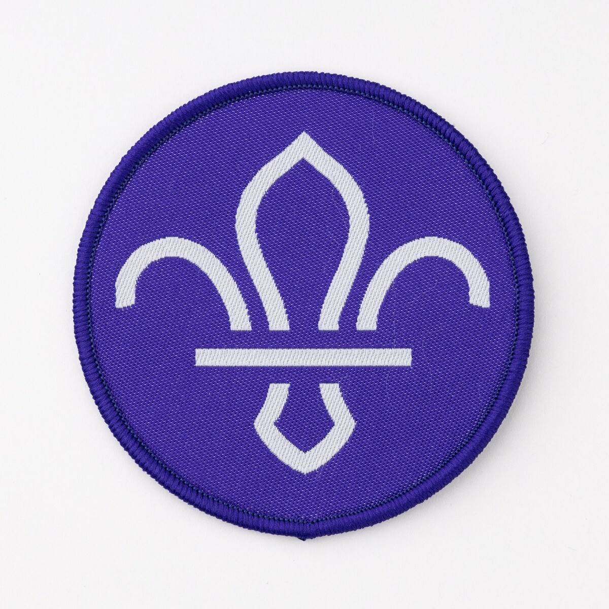 FDL Fleur de Lis Woven Blanket Badge