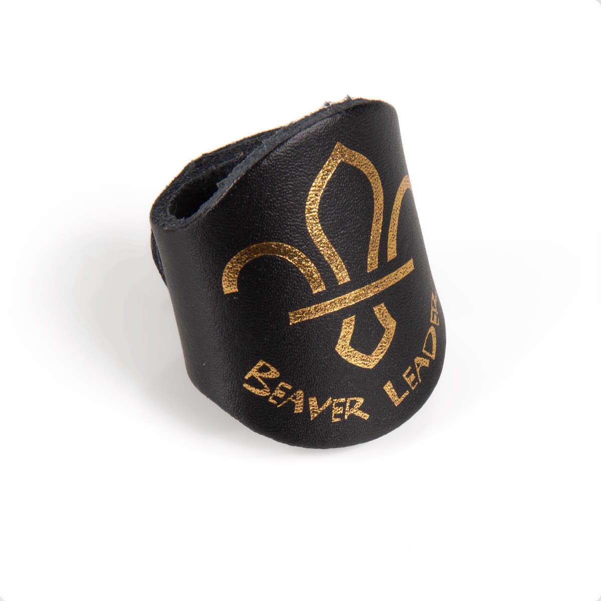 Beavers Leader Leather Woggle Yellow