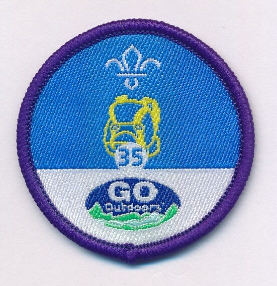 Hikes Away Stage 35 Activity Badge (Go Outdoors) -