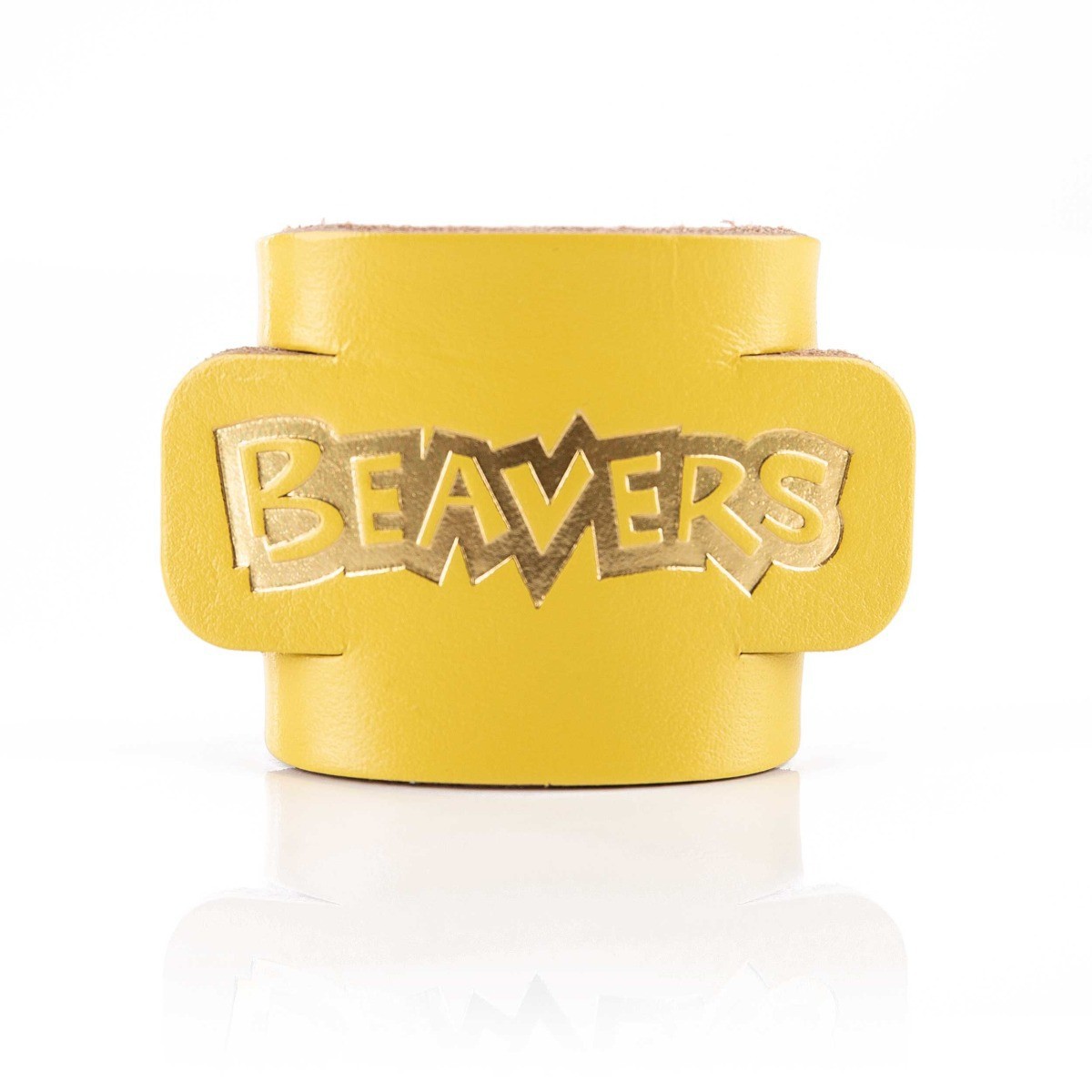 Beavers Scouts Leather Woggle Blue