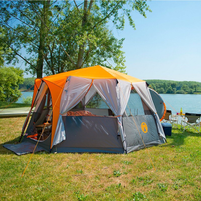 Coleman Octagon 8 Tent-NULL-Orange