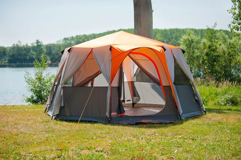 Coleman Octagon 8 Tent-NULL-Orange