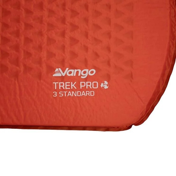 Vango Trek Pro 3 Standard Sleeping Mat-Standard-Red