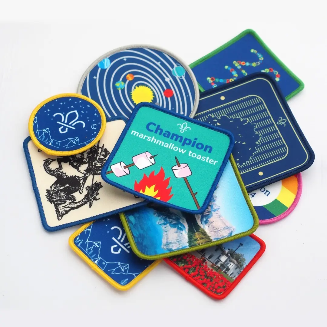 Personalised Badges - Square |Custom Badges / Patches Made to Order