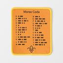 Scouts Blanket Badge - Morse Code Alphabet