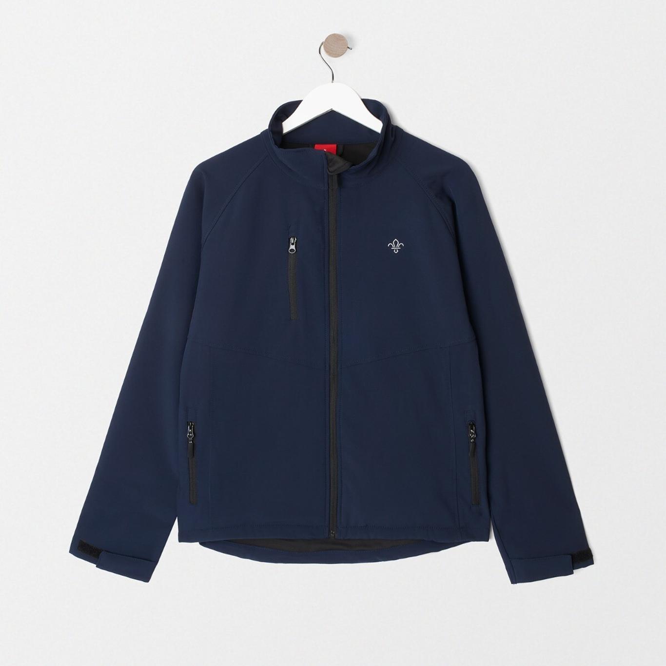 Scouts Fleur de Lis Soft Shell Jacket with Reflective Logo