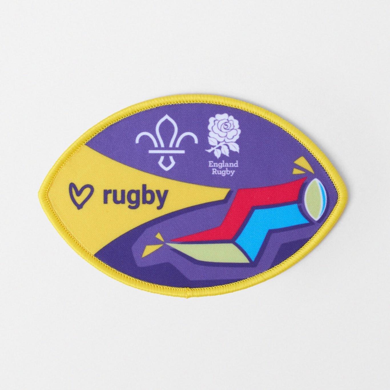 Scouts RFU Rugby Ball Badge | Blanket Badges | Scout Store