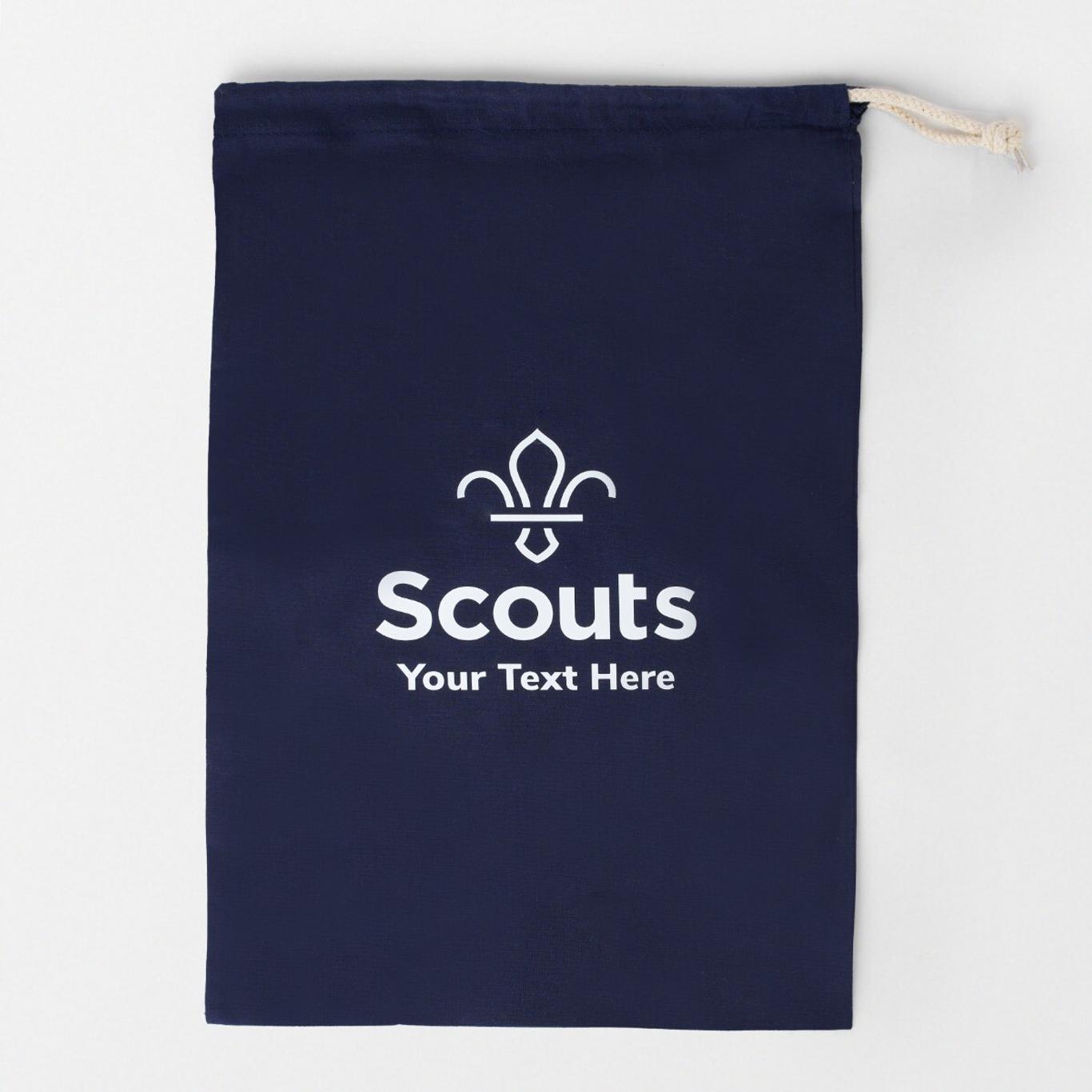 Scouts Personalised Mess Bag |100% Cotton | Scout Store