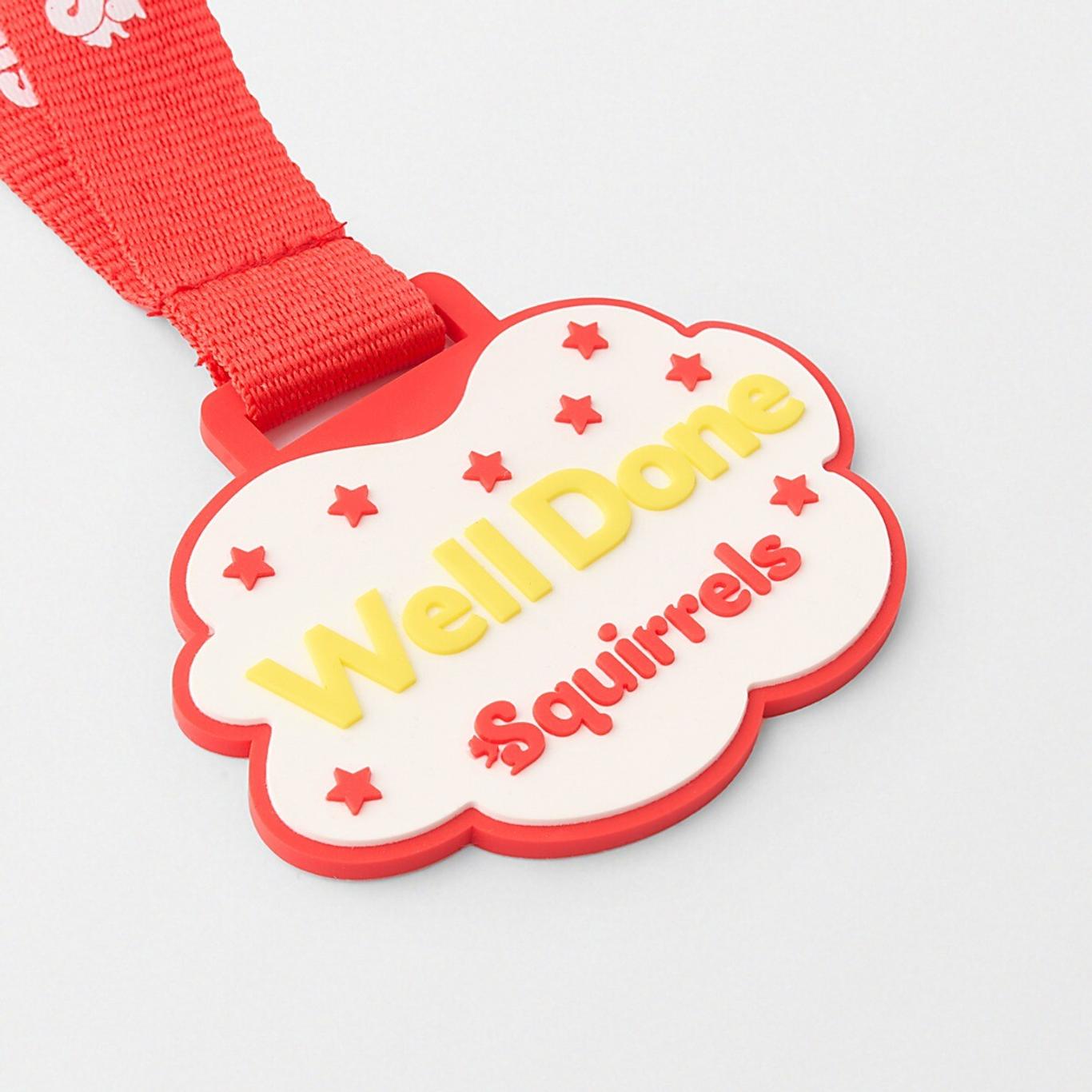 Squirrel Scouts 'Well Done' PVC Medal | Scouts Awards