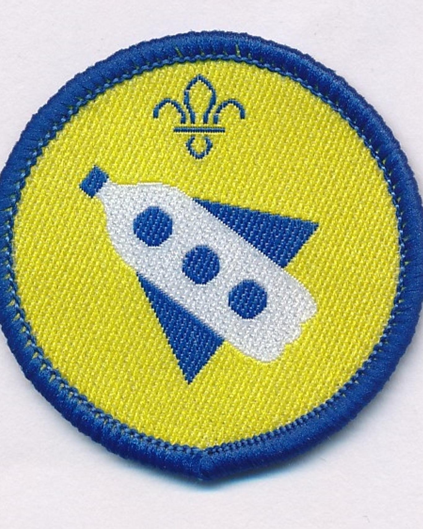 Beaver Scout Space Activity Badge (UK Space Agency) New in