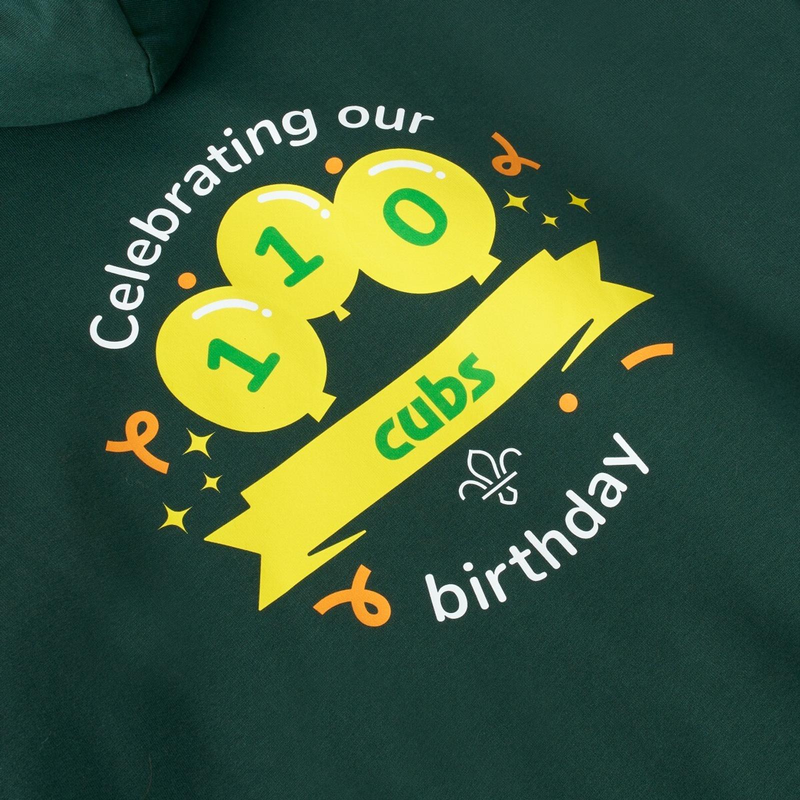 Personalised Cubs 110th Birthday Hoodie - Adult