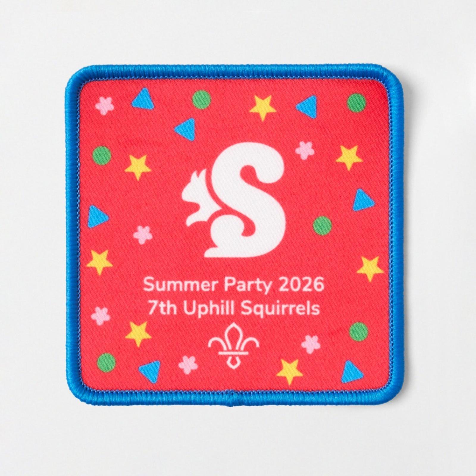 Personalised Squirrel Scouts Badge | Squirrels Custom Badges | Scout Store