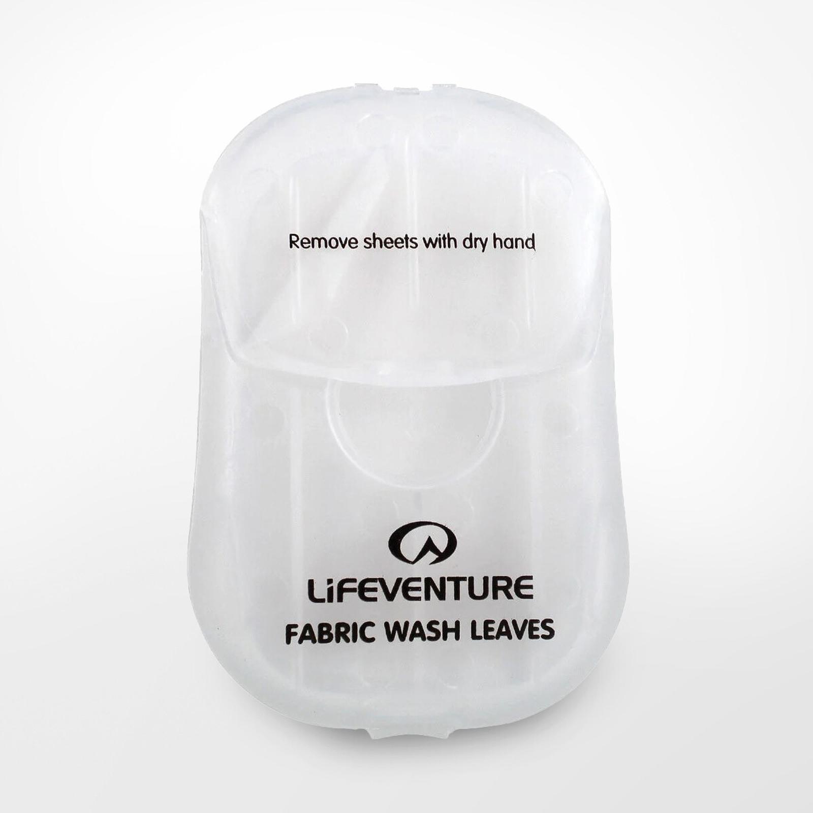 Lifeventure Fabric Wash Leaves (50 leaves) Camping Essentials Camping