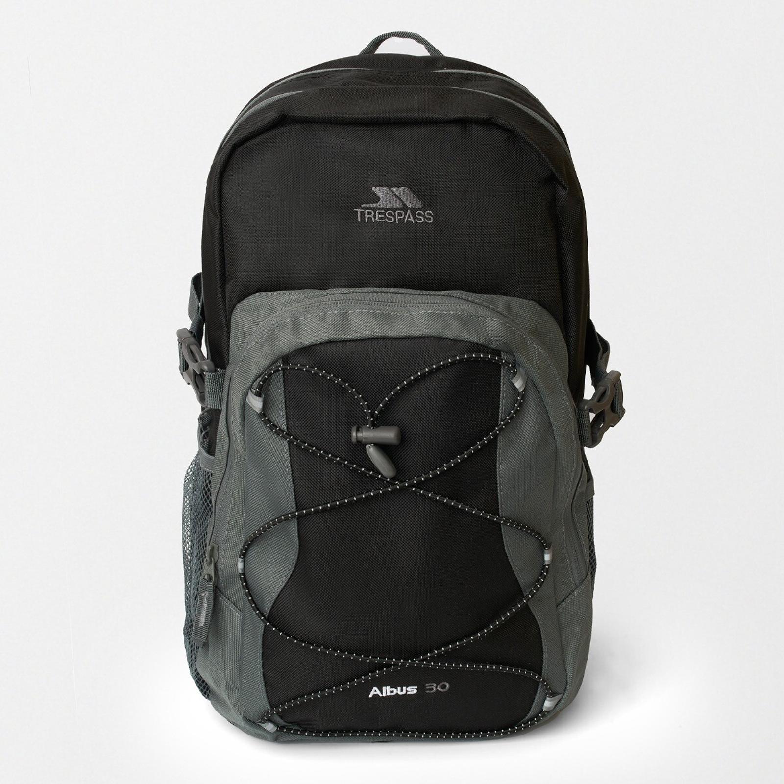 Trespass 30L Multi Function Backpack Albus | Ash Grey