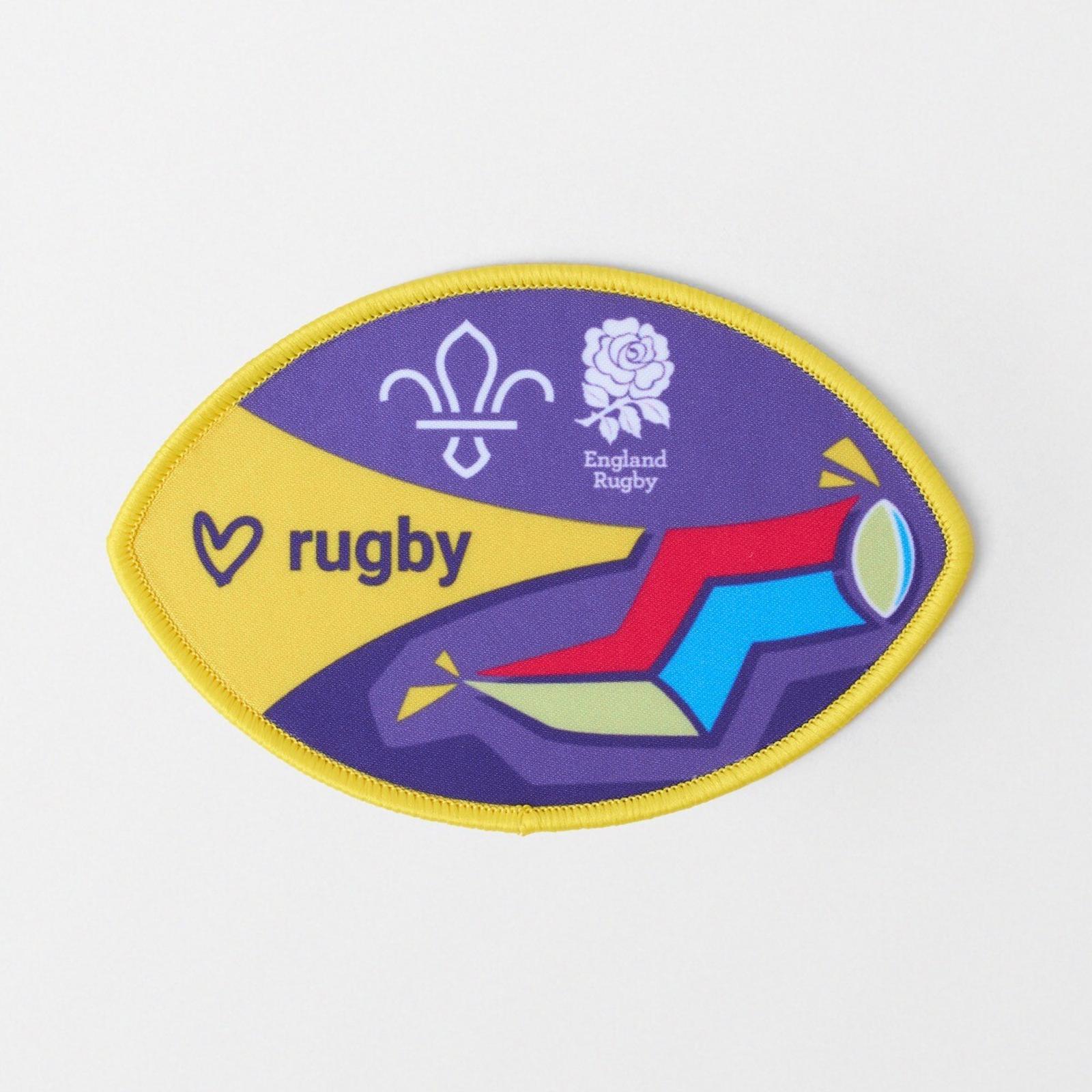 Scouts RFU Rugby Ball Badge | Blanket Badges | Scout Store