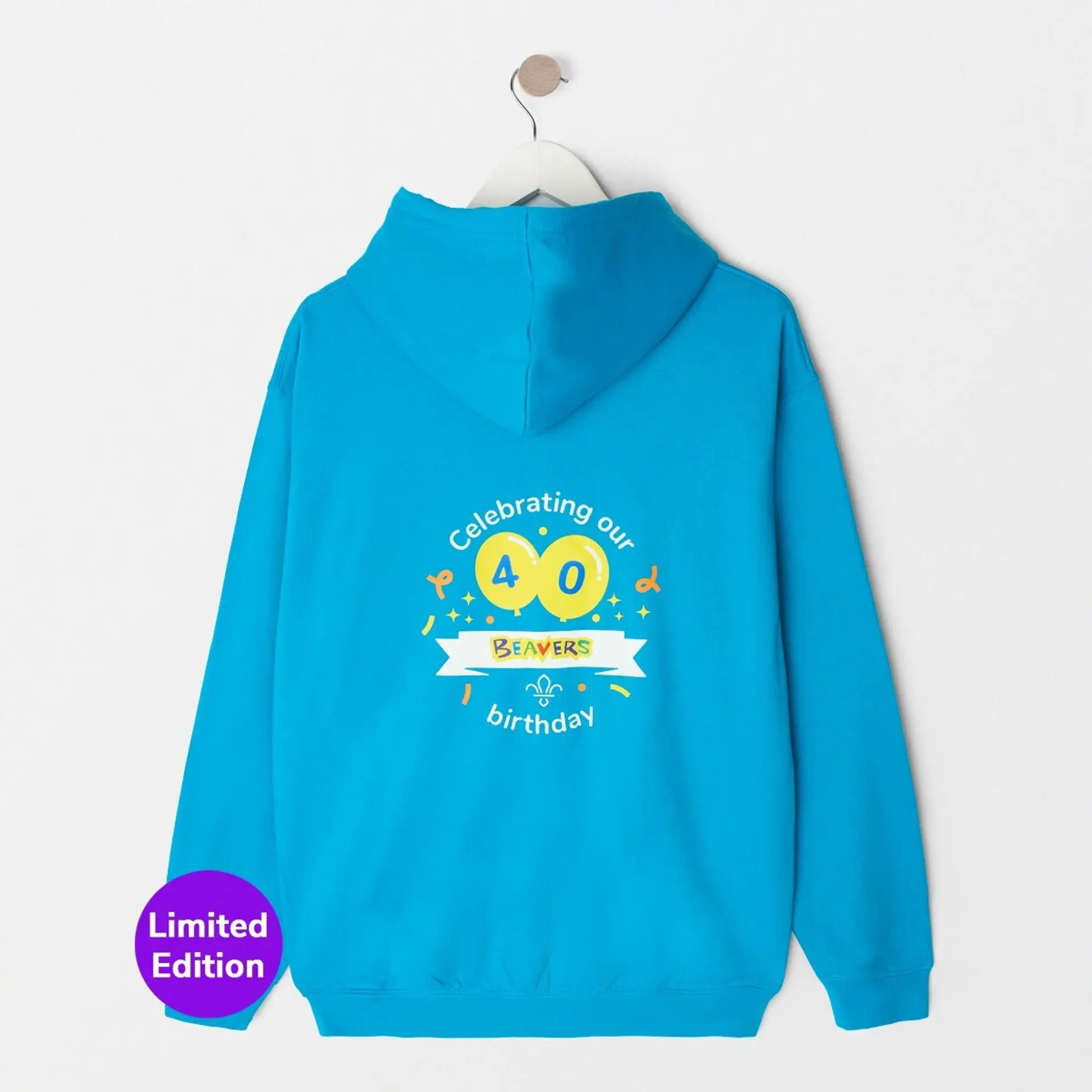 Beavers 40th Birthday Celebration Zip Hoodie - Adult