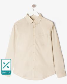 Adult/Network Long Sleeve Uniform Shirt with Stretch