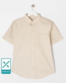 Adult/Network Short Sleeve Uniform Shirt with Stretch