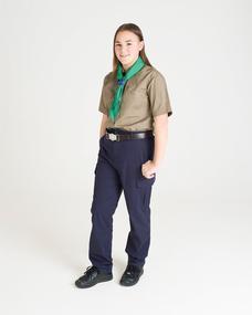 Explorers Short Sleeve Uniform Blouse with Stretch