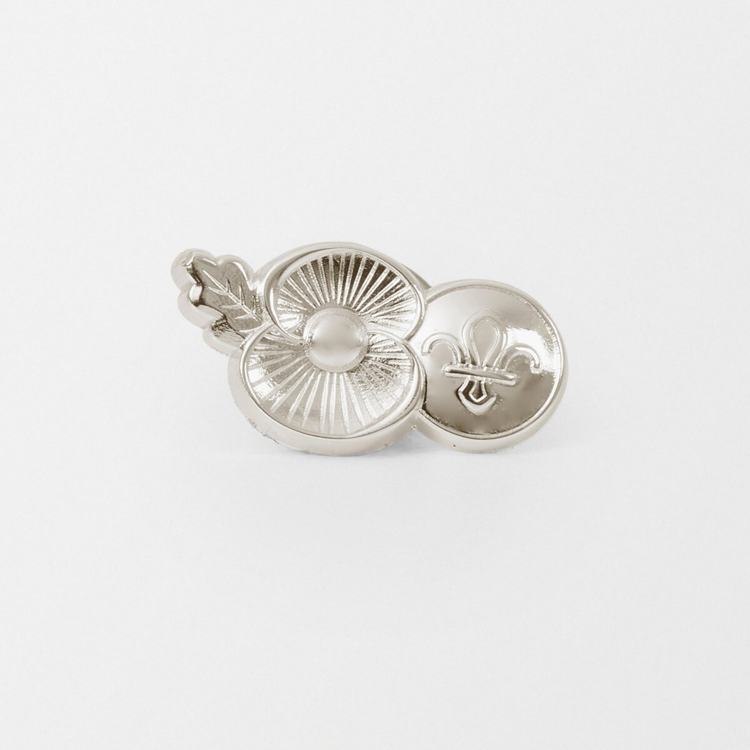 Poppy (RBL) & Scouts 3D Pin Badge | Scouts Pin Badges | Scout Store