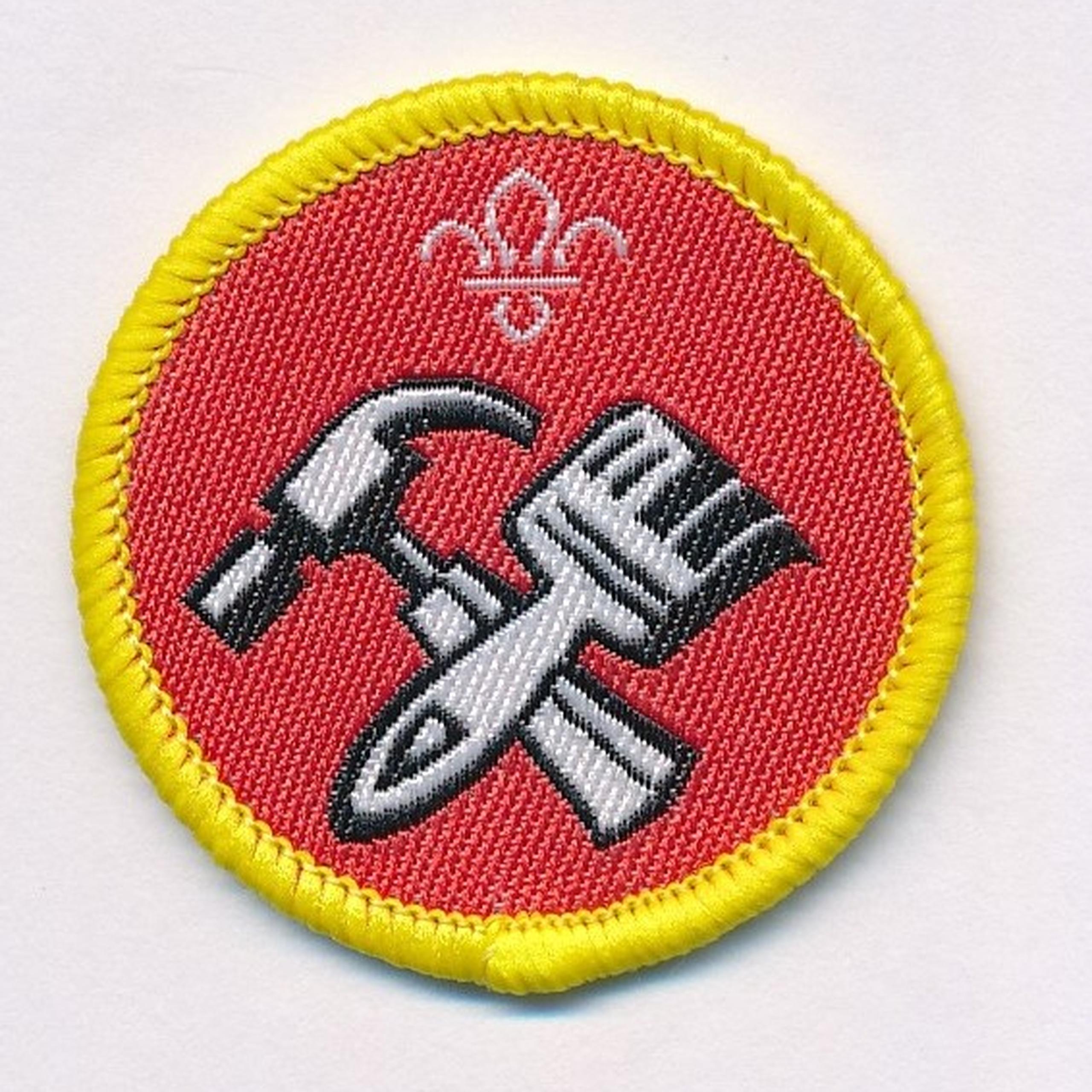 Cub Scout DIY Badge (B &amp; Q) Volunteer Leaders