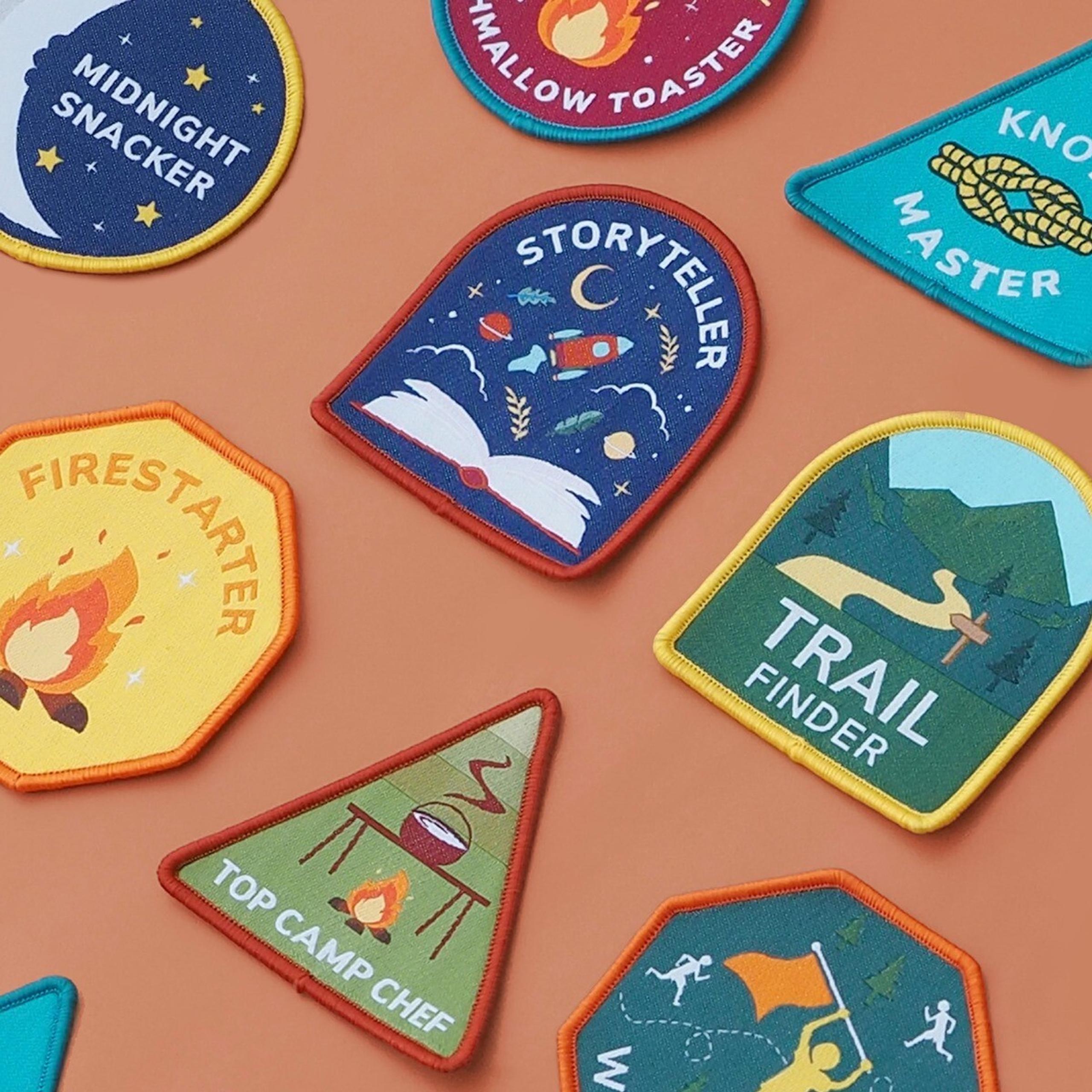 Woven Activity Badge - Firestarter | Not Just for Scouts!