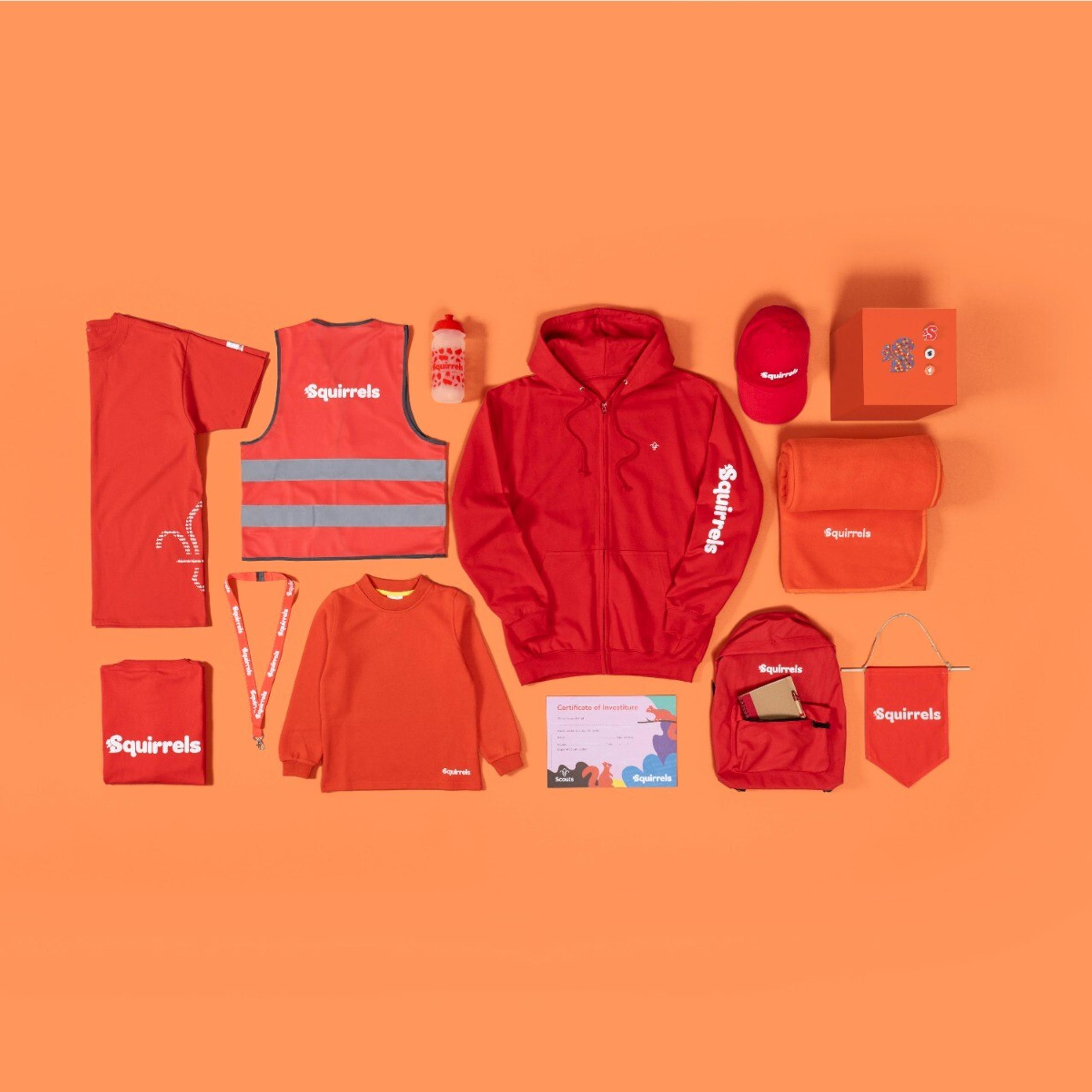 Squirrel Scouts Kids Backpack Scouts Sections