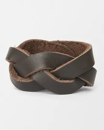 Scouts Plaited Leather Uniform Woggle