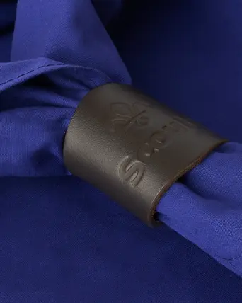 Scouts Plain Embossed Leather Woggle