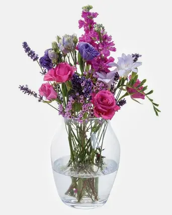 Fleur de Lis Flower Garden Blossom Vase
