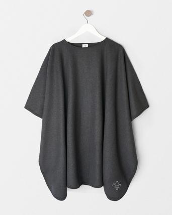 Scouts Fleur de Lis Blanket Poncho 