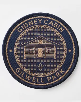 Gilwell Park Blanket Badge - Gidney Cabin