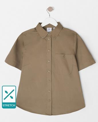Explorers Short Sleeve Uniform Blouse with Stretch